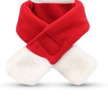 Conjunto de disfraz navideño para mascotas talla M sombrero de acrílico y bufanda para mascotas