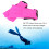 A Pair Lightweight Swimming Training Fins 10
