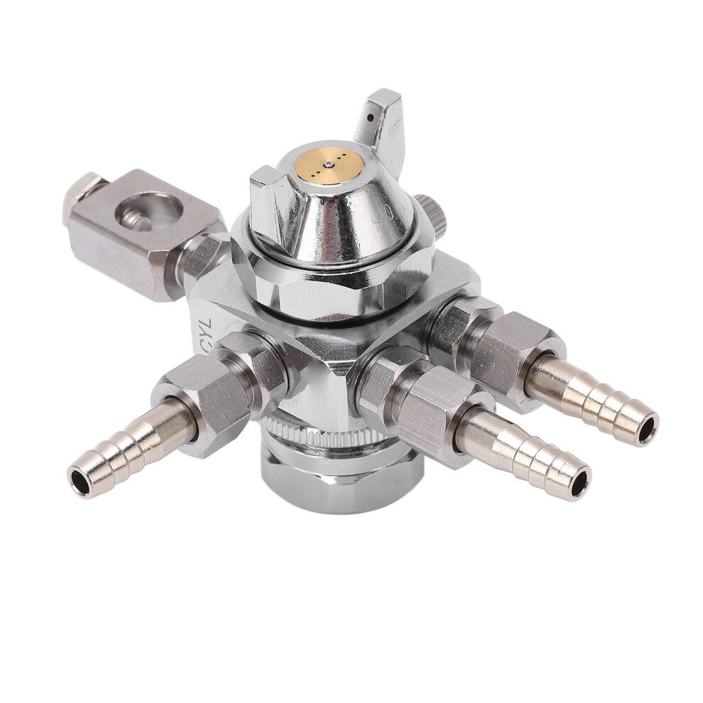 Automatic Stainless Steel Spray Gun 1.3Mm Zinc Alloy Silver Paint Sprayer 4391339981921