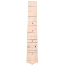 Maple Wood Fingerboard with 18 Chrome Frets and