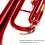Brass Trumpet Music Wind Instrument with Assistant 8