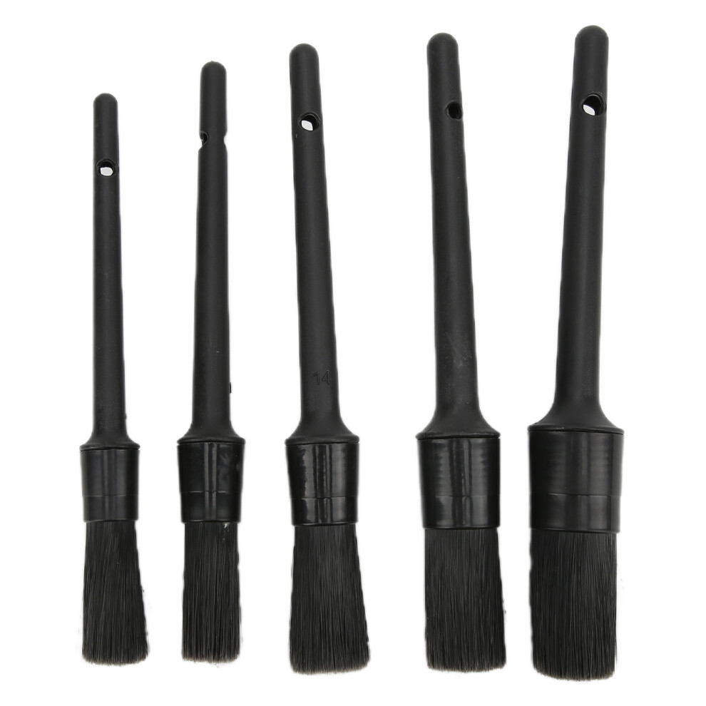 5Pcs Auto Detailing Brush Set For Cleaning Car 9121376481628
