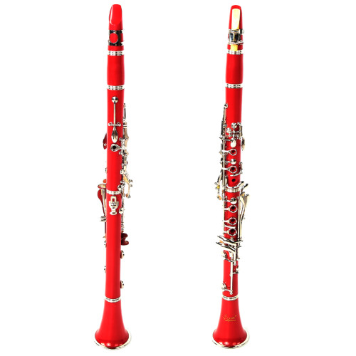 Premium Bakelite Tube bB 17 Keys Clarinet with 2