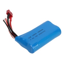 7,4V 1500mAh 15C Lithium-Batterie T-Stecker Wiederaufladbar Hochentladungs-RC Li-Ion Batterie für Syma 822 T39 T40 F39 F49