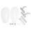 2pcs Motorcycle Hand Guard Handguard Wind Cold 1