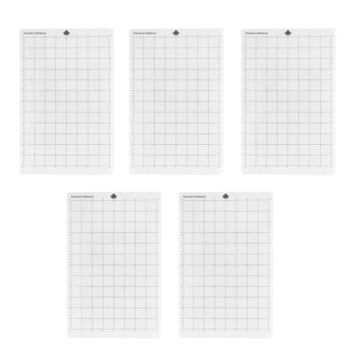 5Pcs Replacement Cutting Mats for Silhouette Cameo Standard Grip Non Slip Grid 1