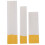 3 Pcs Felt Wedge Mute Orange White Piano Felt 1