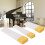 3 Pcs Felt Wedge Mute Orange White Piano Felt 5