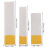 3 Pcs Felt Wedge Mute Orange White Piano Felt 7