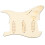 SSS29 Beige Plastic Electric Guitar Loaded 9