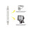 5 Pack R7S 118mm 300W 230V,R7S Halogen Linear Light Bulb, Dimmable Halogen Lamp compatible Construct 3