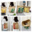 (McDonald Double)Mcdonald Kfc Starbucks Printed Backpack Double Single Shoulder Accessories Bag 10