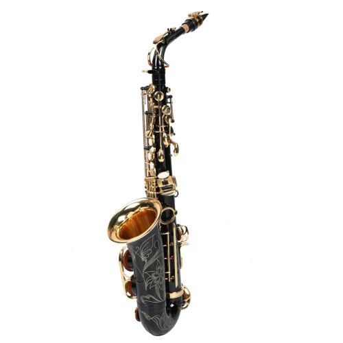Alto Saxophone E Flat Bending Tube Brass and 1