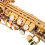Professional Brass Soprano Straight Saxophone 10