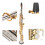 Professional Brass Soprano Straight Saxophone 7
