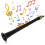 Portable Pocket Saxophone Practice Sax with Reed 4