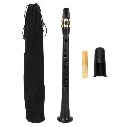 Portable Pocket Saxophone Practice Sax with Reed