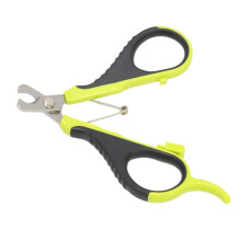 Ergonomic Pet Nail Clippers Stainless Steel Trimmer for Cats & Dogs