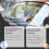 Homonth Car Windshield Glass Detergent Car Glass Cleaning Crack Agent Clear Vision 19