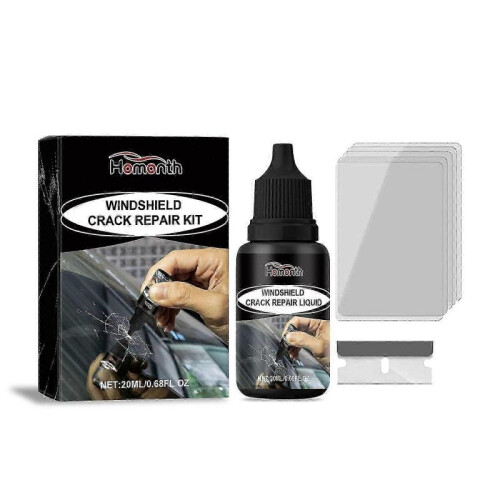 Homonth Car Windshield Glass Detergent Car Glass Cleaning Crack Agent Clear Vision