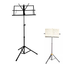 Notenständer faltbar tragbar schwarz PP 52cm