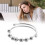 Fidget-Ring Offenes Design Verstellbar 17 mm Silber 11