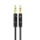 Silikon-Audio-Splitterkabel 1 m schwarzes Headset 9