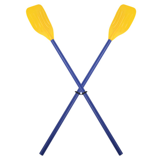 ABS Plastic Rowing Oars Two Person Boat Paddle for 1