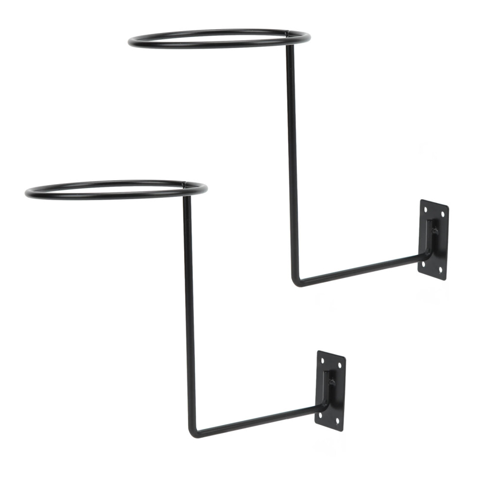 Space Saving Iron Helmet Wall Rack - 16.5Cm, 7.5Mm Rod 7671340004053