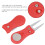 Portable Golf Green Divot Repair Tool Folding Ball 9