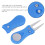 Portable Golf Green Divot Repair Tool Folding Ball 9