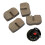 4pcs Rear Disc Brake Pad Set Ceramics Replacement 9