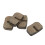 4pcs Rear Disc Brake Pad Set Ceramics Replacement 7