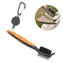 Multifunctional Golf Club Cleaner Brush with Nylon