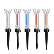 5Pcs Multi‑color Golf Tees Durable Plastic