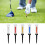5Pcs Multi‑color Golf Tees Durable Plastic 5