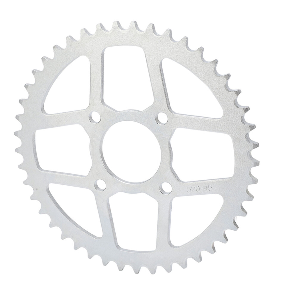 45T Steel Rear Back Sprocket For Atv Motorcycle Kart Chain Sprockets 3371340010491