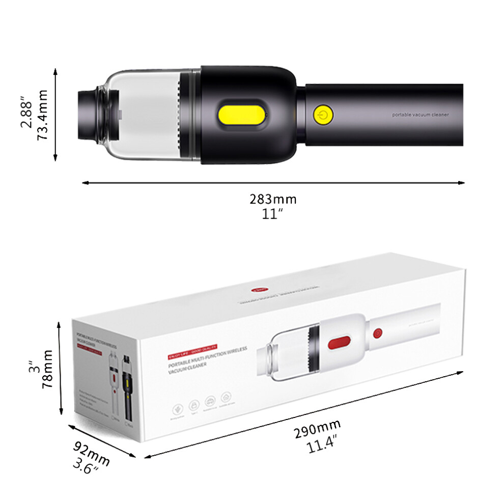 Cordless Mini Handheld Vacuum 490G, 35-40W, Hepa Filter, Rechargeable 4151340011068