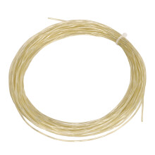 12,2 m 1,30 mm Tennisschlägerbespannung elastischer Nylon Titan Tennisschlägerseil Ersatz für Sport Beige