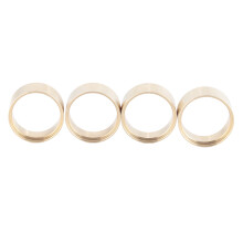 4 piezas de pesas para ruedas FCX24 1/24 4.3/1.6cm oro