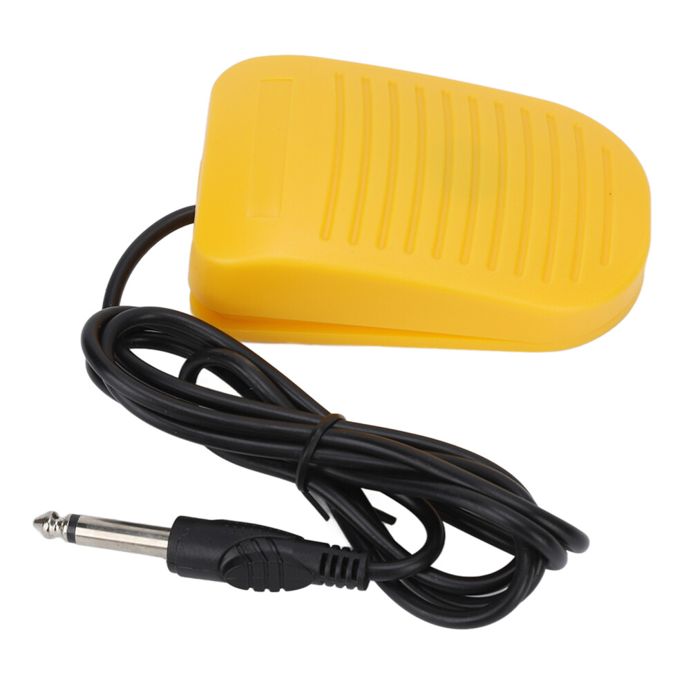 Yellow Tattoo Pedal 1.35M Foot Power Switch, Durable, Adjustable