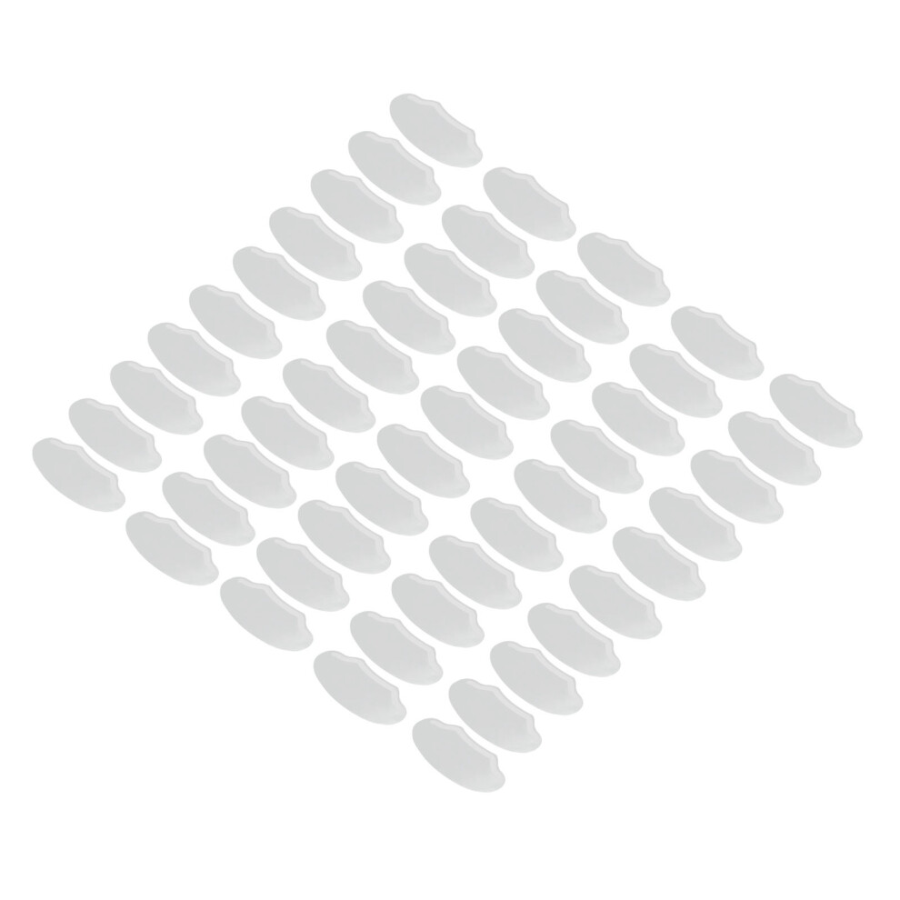 50pcs Transparent Face Line Films Eyebrow Guard for Beauty Salon