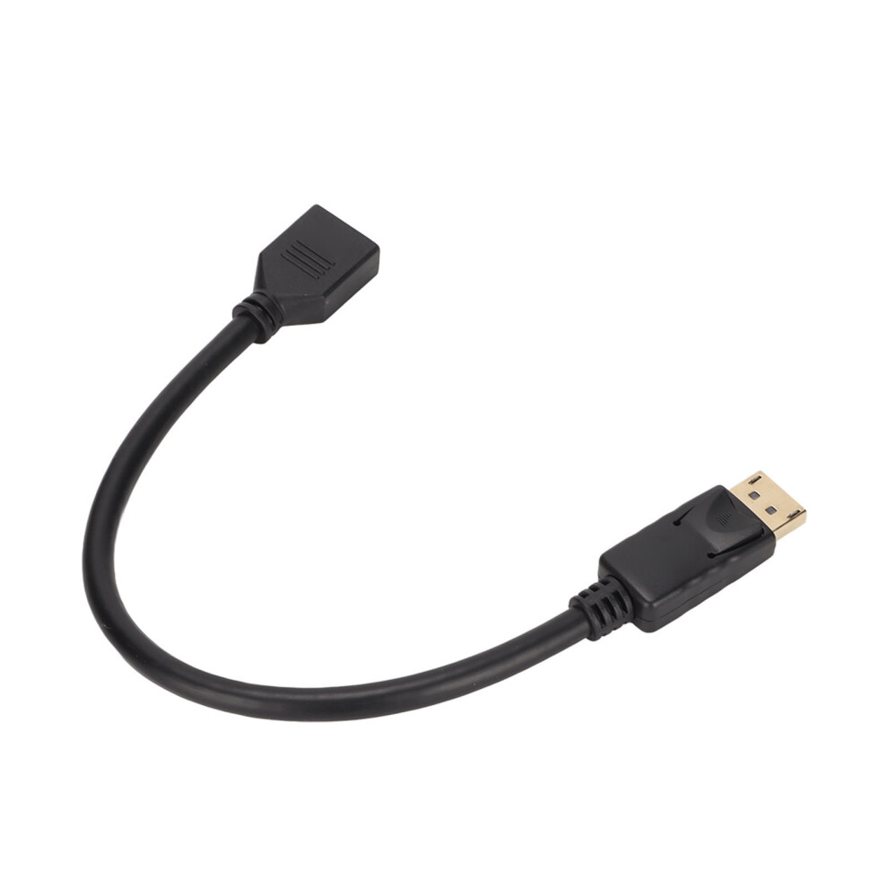 4K Plated Displayport Extension Cable Male To Female, Abs Material Gold 8791340014483