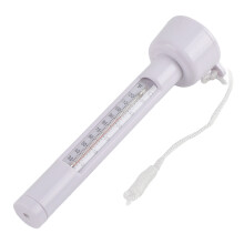 Portable PP Thermometer with Lanyard for Swimming