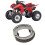 Rear Brake Drum Semi Metal Motorcycle Accessory 12