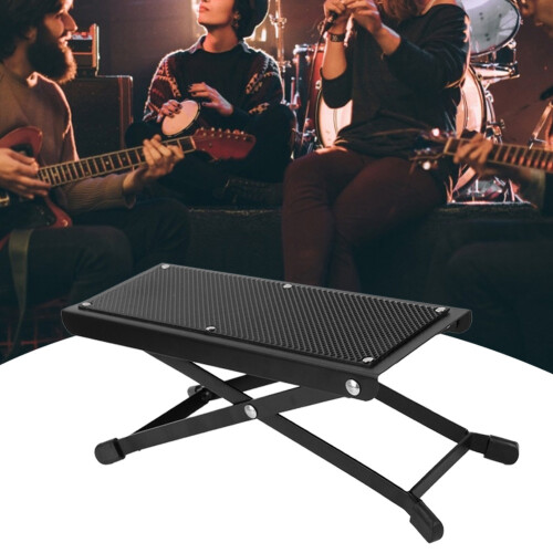 Metal AcousticGuitar Footstool Solid Handicraft 1