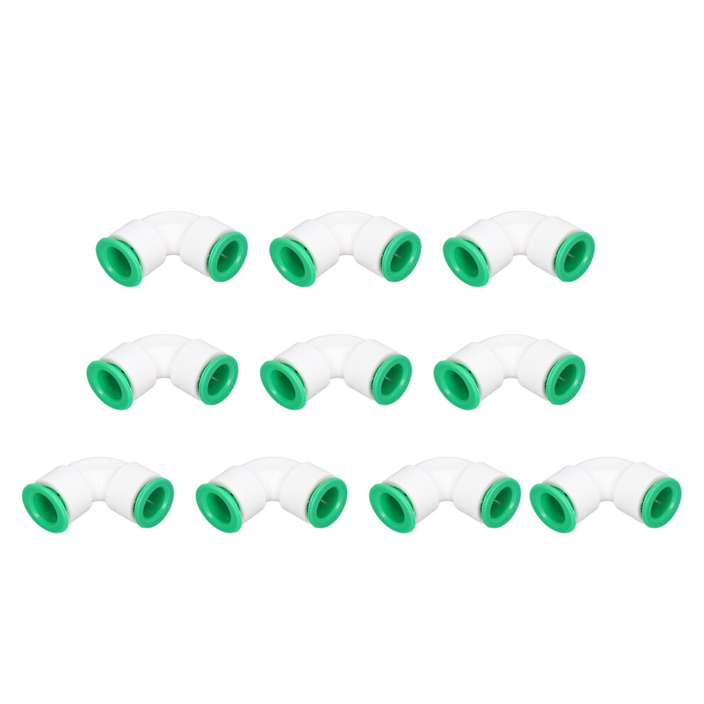 10Pcs Ppr Elbow Connectors For Pool, 20Mm, Quick Push Fitting 5081340016093