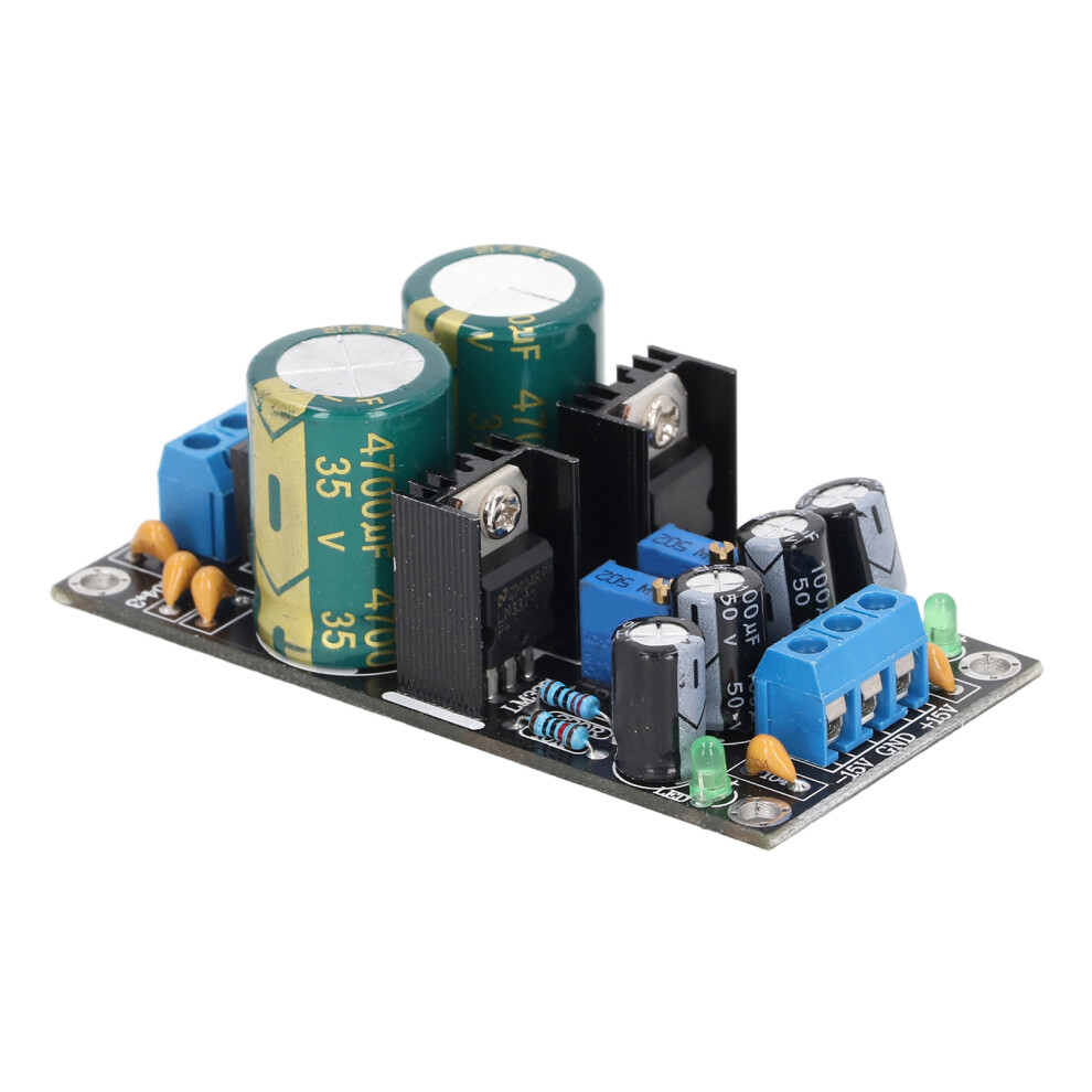 Voltage Regulator Board Lm317 Lm337 Ac10-24V 1.2V-1.5A Circuit Protected 6931340016199