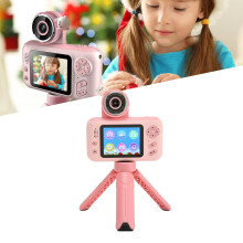 Kids Camera with 180 Rotatable Lens Photo & Video MP3 Player for Ages 3-12
