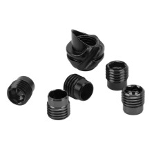 Compound-Bogen Peephole-Set mit Kappe, 37 Grad, austauschbares Inneres Peep-Visier-Set
